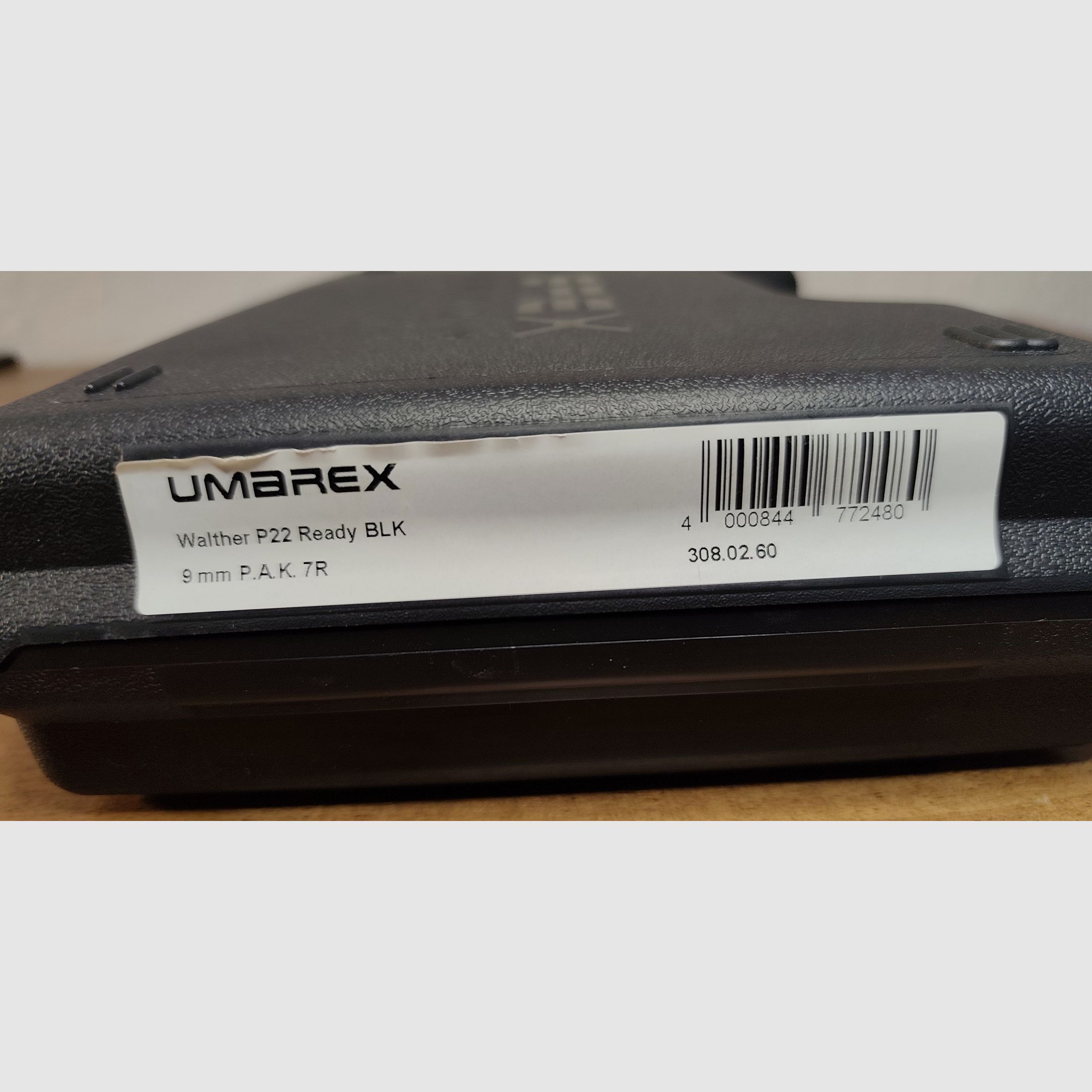 Walther P 22 czarny PTB 778 w stanie nowym OVP + amunicja