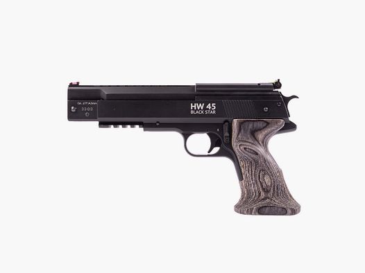 Weihrauch HW 45 Black Star Pistola de aire Cal. 4,5mm