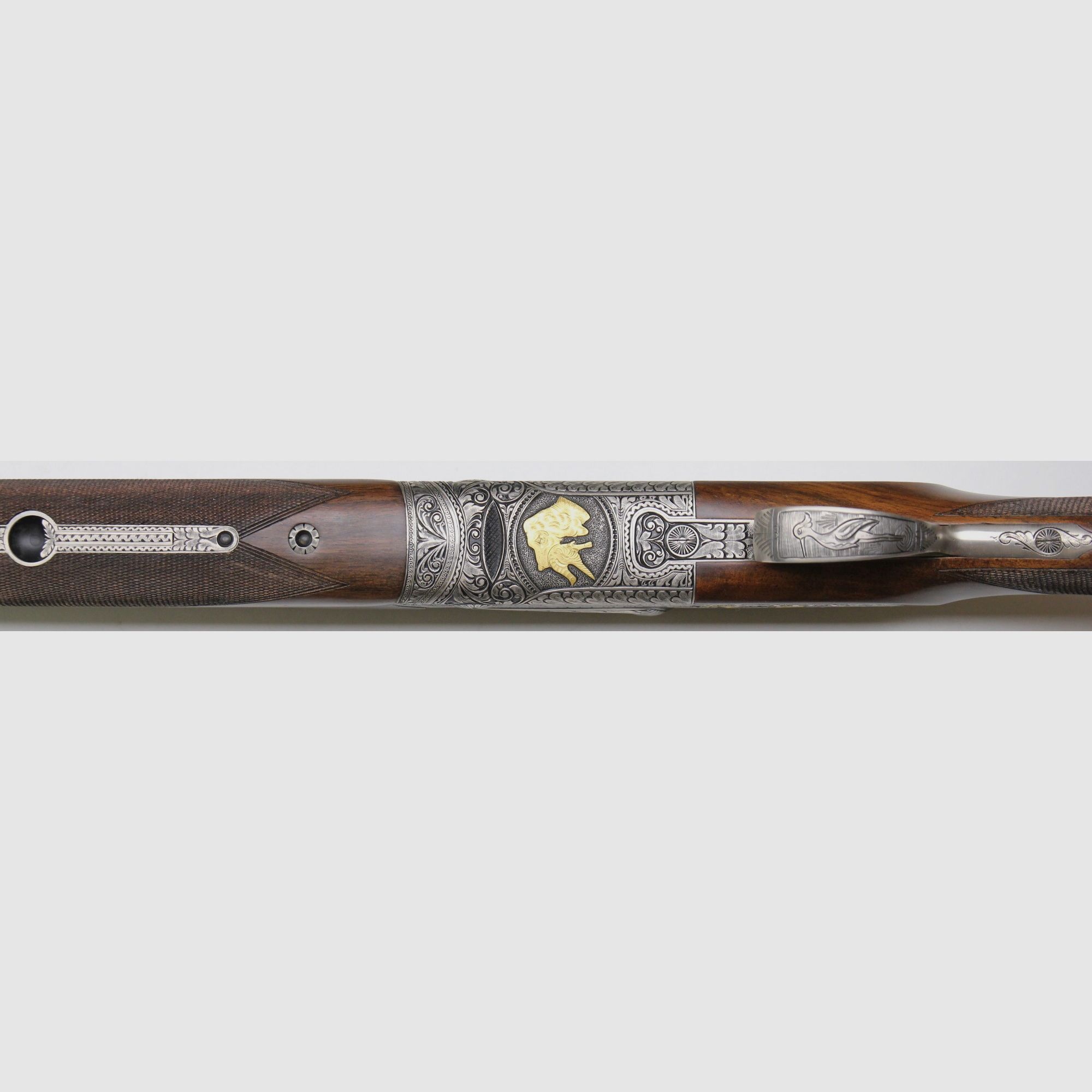 American Arms Excelsior (producent F. Sarriugarte) zamek boczny, zdjęcie 4 z 6