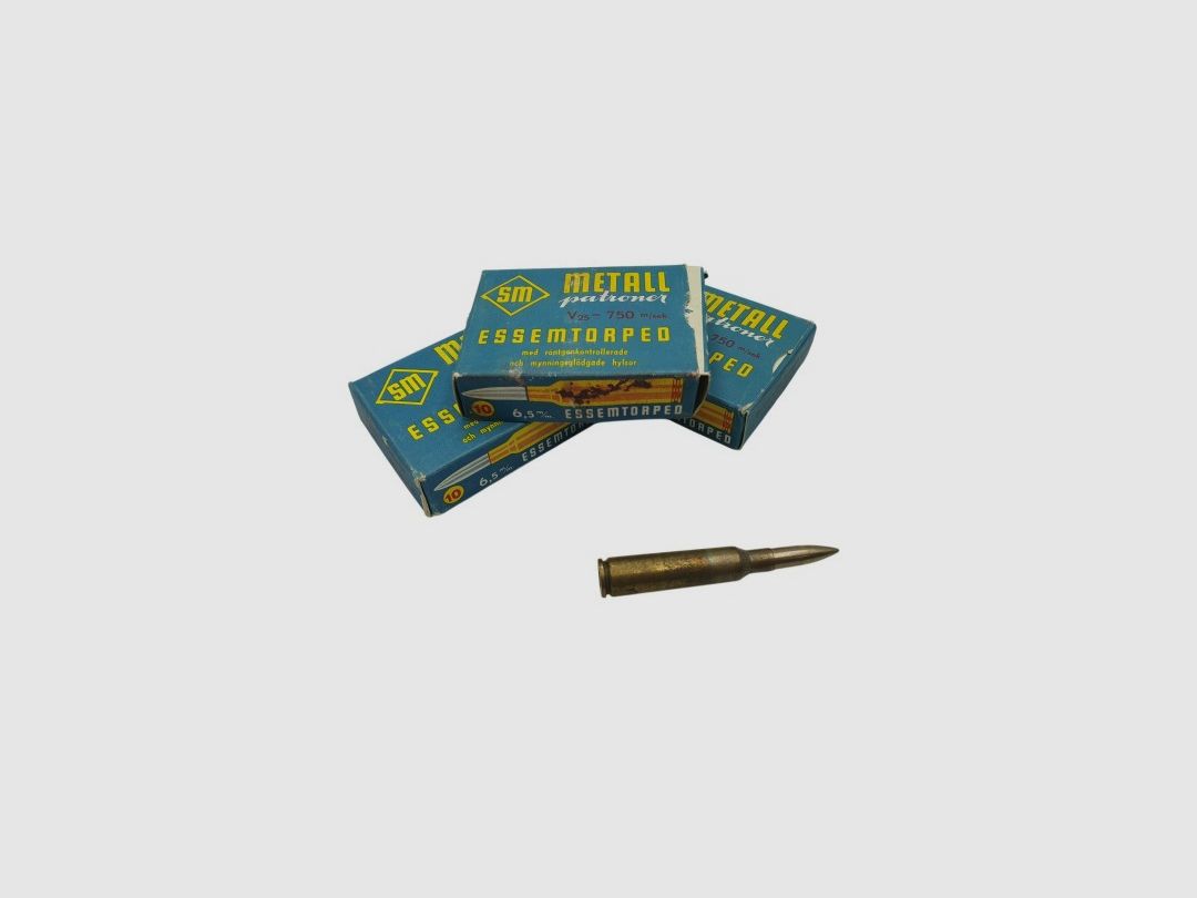 DESTO AMMO - 30 STÜCK CARTOUCHE SM CAL.6.5X55SE SPITZER-GESCHOSS, Bild 4 von 4