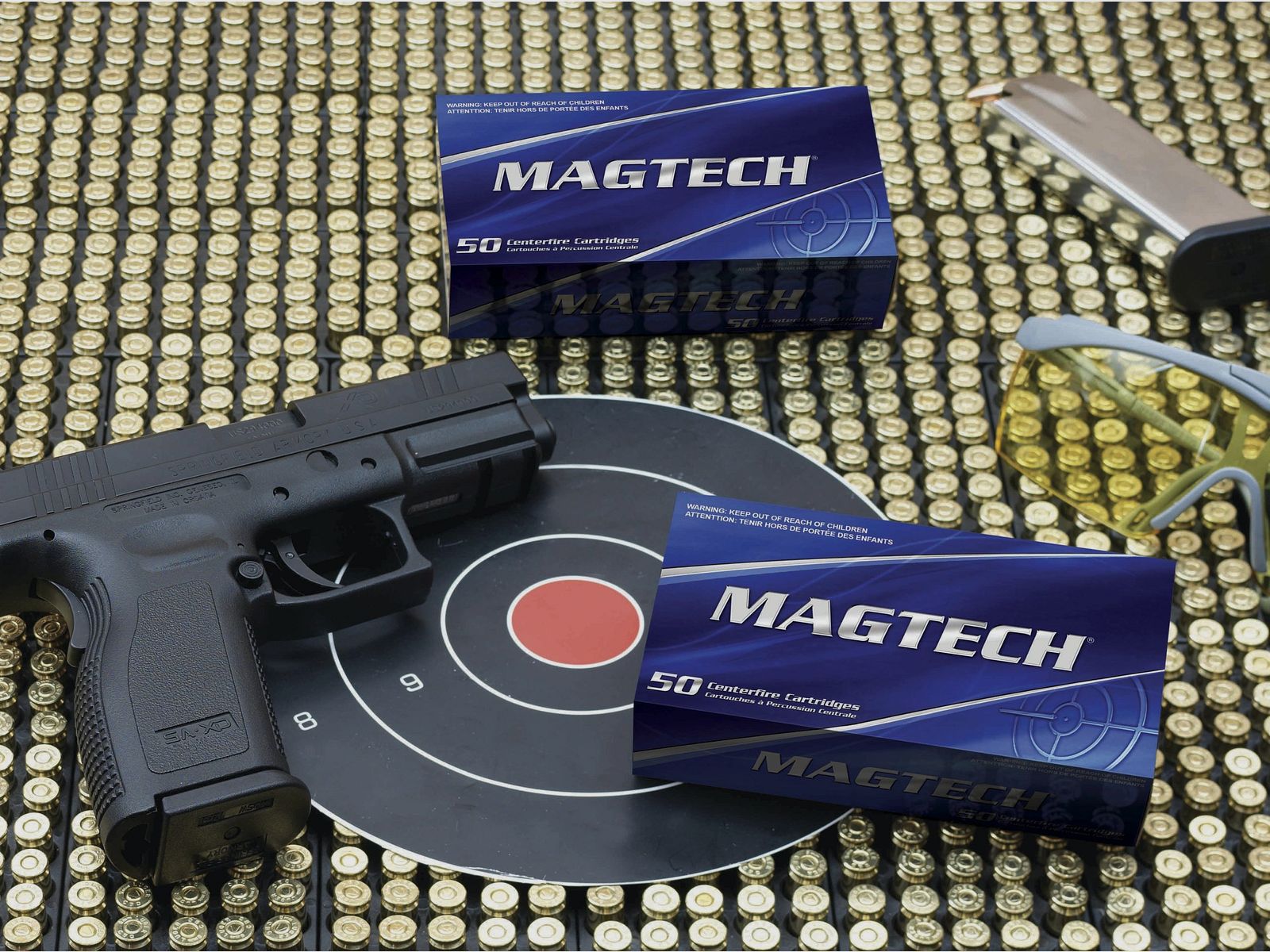 Munition Kurzwaffe CBC Magtech Kurzwaffe-9mm Luger-115 GR-FMJ-023-9A, Bild 2 von 2
