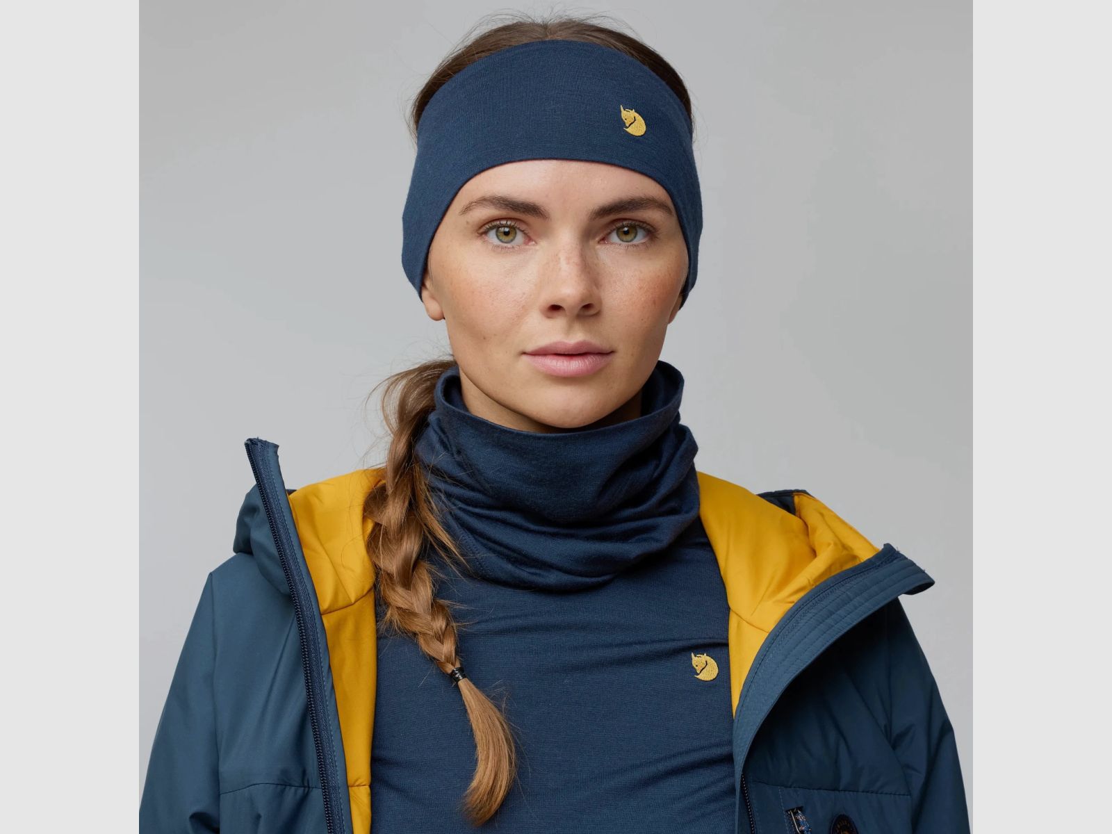 FJÄLLRÄVEN Bergtage Merino Neck Gaiter Black