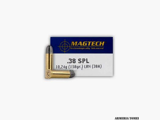 MAGTECH – 38 SPL 10,24g (158gr) LRN (38A) -50pz