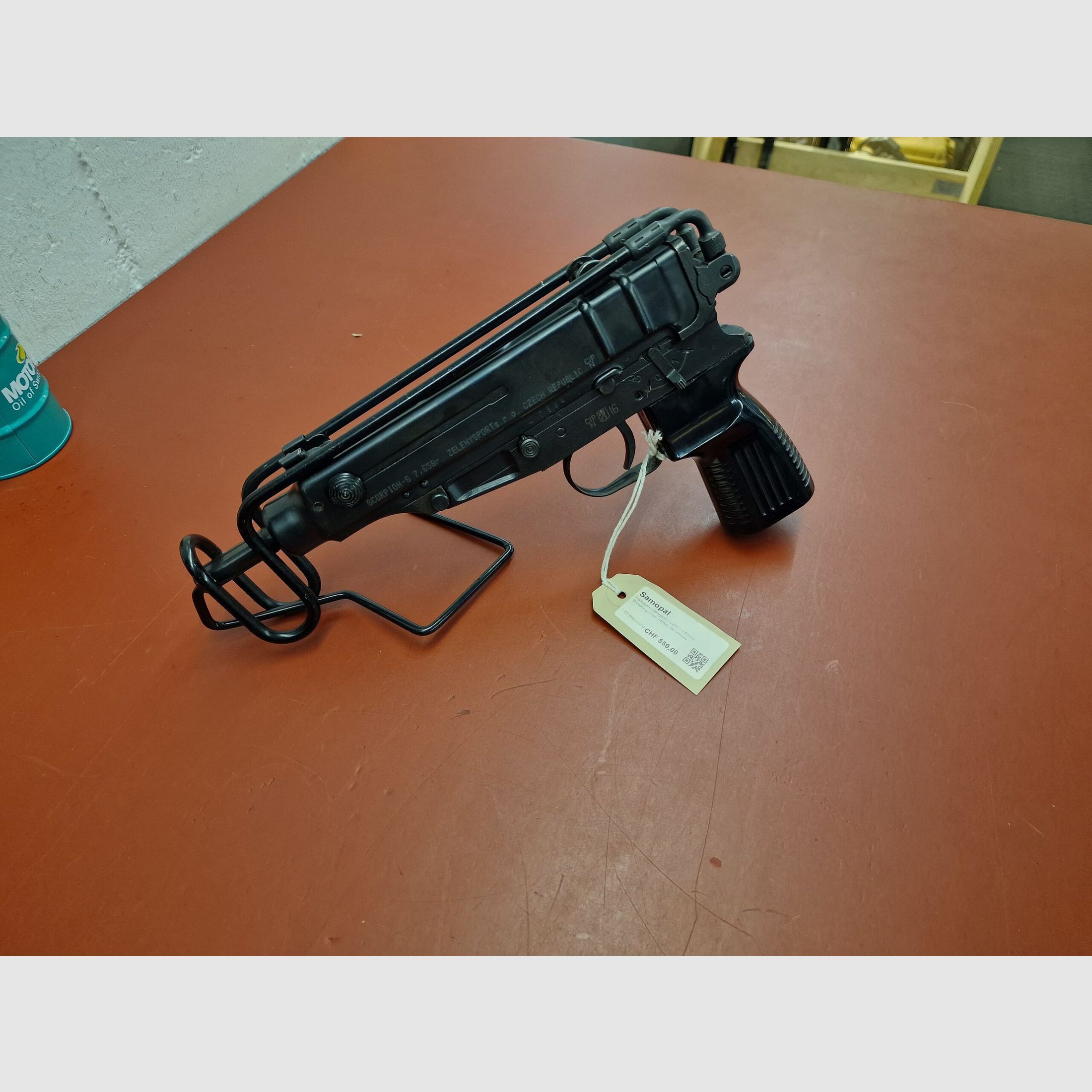 Samopal – Halbauto / Skorpion / VZ61 / 7.65mm Browning / Occ. / Ehm. Seriefeuer