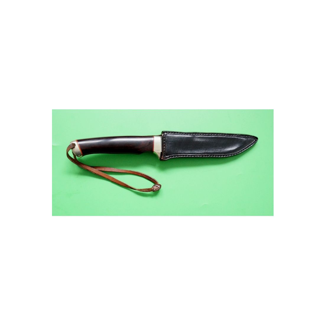 Custom Knife - Sammlermesser von Gerd Haats mit Damastklinge