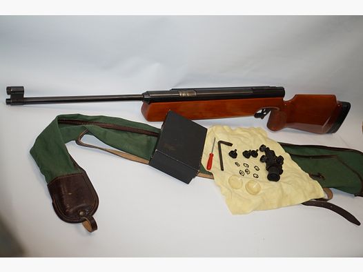 Haenel Mod. 312 carabina de aire comprimido de perno lateral 4,5 mm diabolo con diopter 312