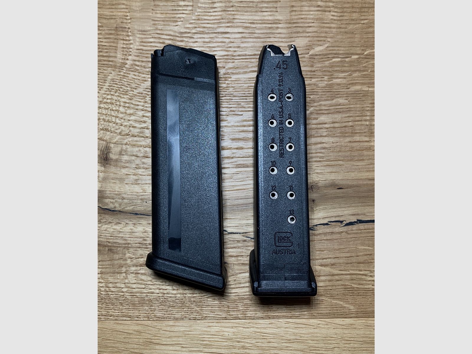 Glock Magazin Kaliber .45 Auto für Glock 21, 21c und 41 Modelle