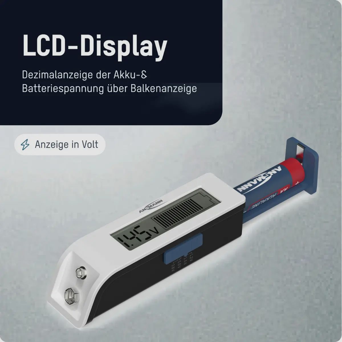 Ansmann Batterijtester Universeel