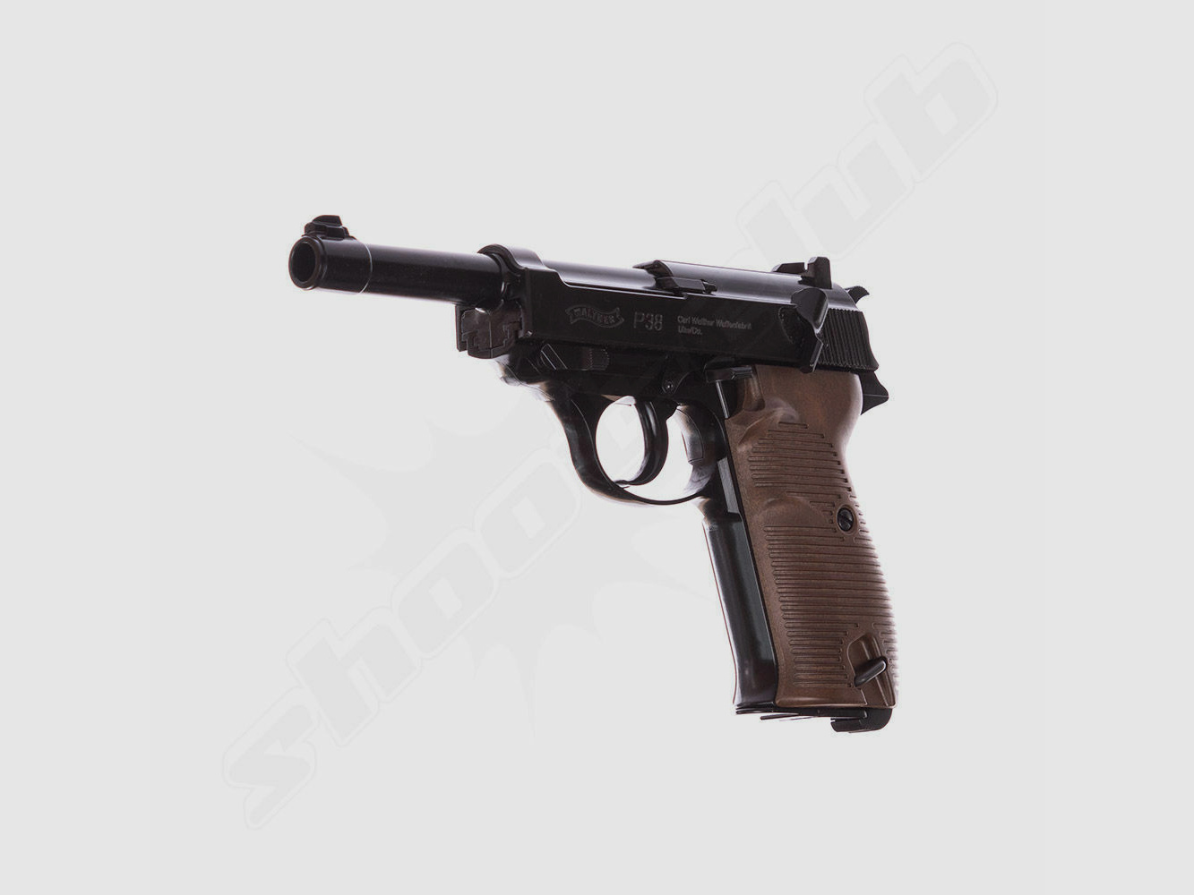 Walther P38 Co2 Blowback 4,5mm BB nero