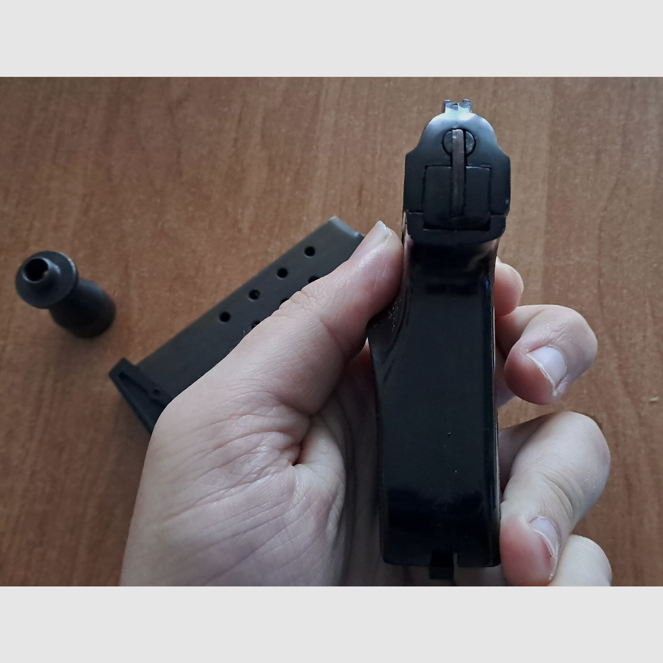 Seltene ME 8 Combat in 8 mm Knall im PTB 176/2