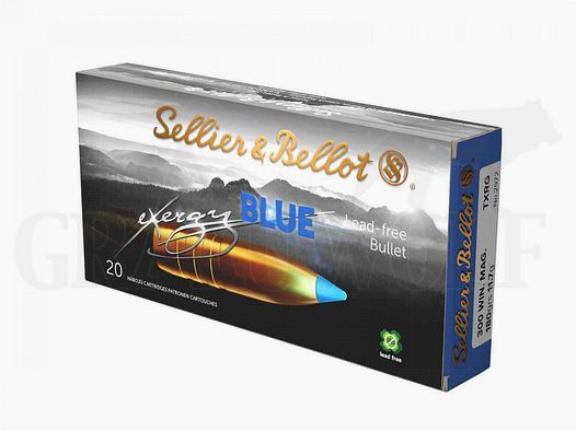 .300 Winchester Magnum 180 gr / 11,7 g Sellier & Bellot tipped eXergy blue Patronen 20 Stück