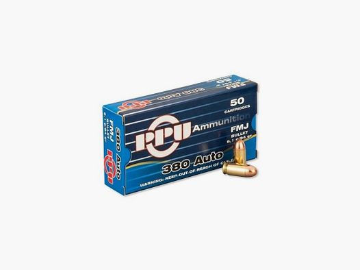 PRVI PPU CARTUCHOS 9 CORTO FMJ 94 GR