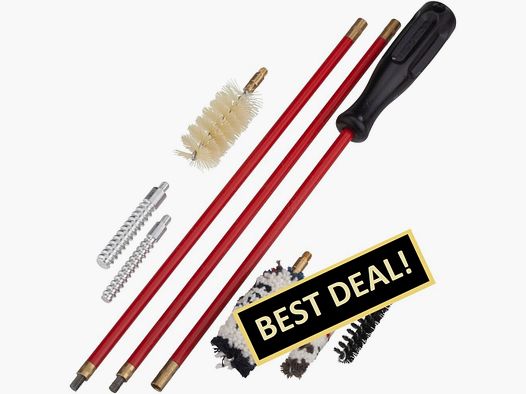 Stijl Crin reinigingsset voor gecombineerde wapens schot/kogelkaliber 12/8 mm
