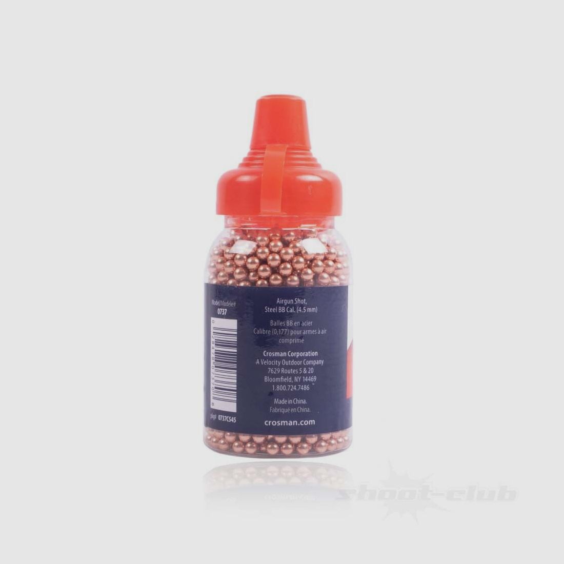 Crosman 1500 Crosman Copperhead Pallini in acciaio 4,5 mm per armi CO2