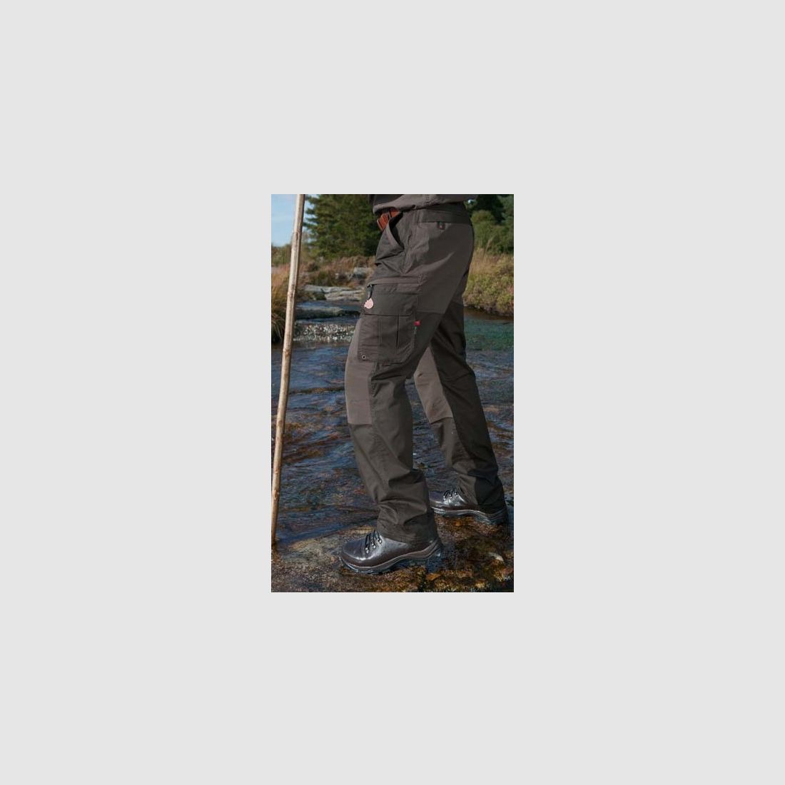 Shooterking Pantaloni da donna in ripstop marroni, immagine 2 di 3