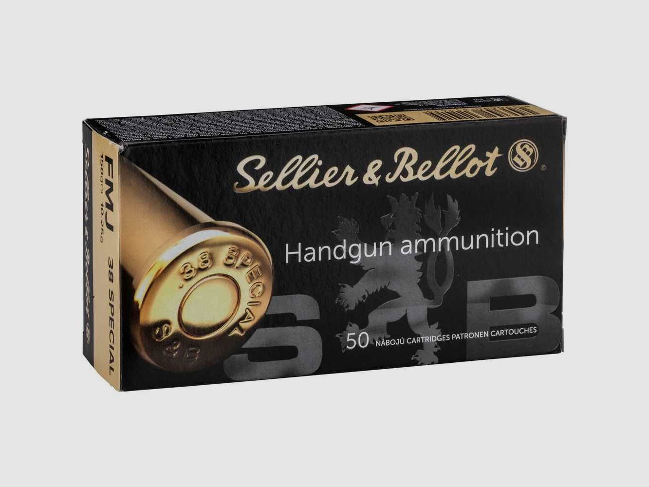 Sellier & Bellot .38 Special Volle Mantel, kaliber