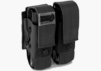 Enolagaye grenades fumigènes Molle double poche (noir)