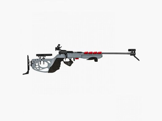 ANSCHÜTZ Carabina 1827F BIONIC Farben grau/schwarz mit Griff t/M