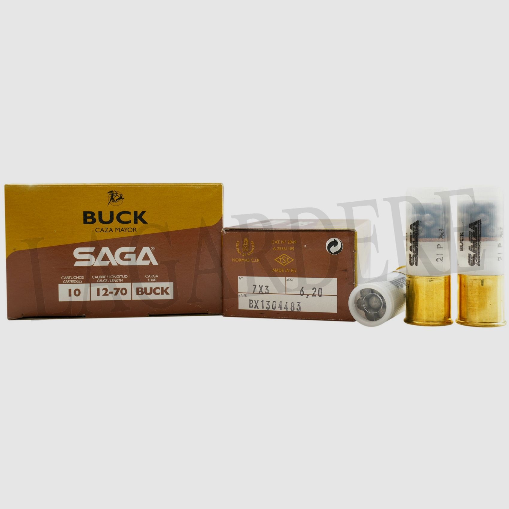 SAGA BUCK 21 DIABOLOS 6,20 MM (PATRONEN MIT SCHROT)