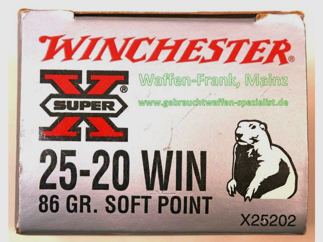Winchester - USA cartuchos Winchester .25-20WIN. / .25WCF