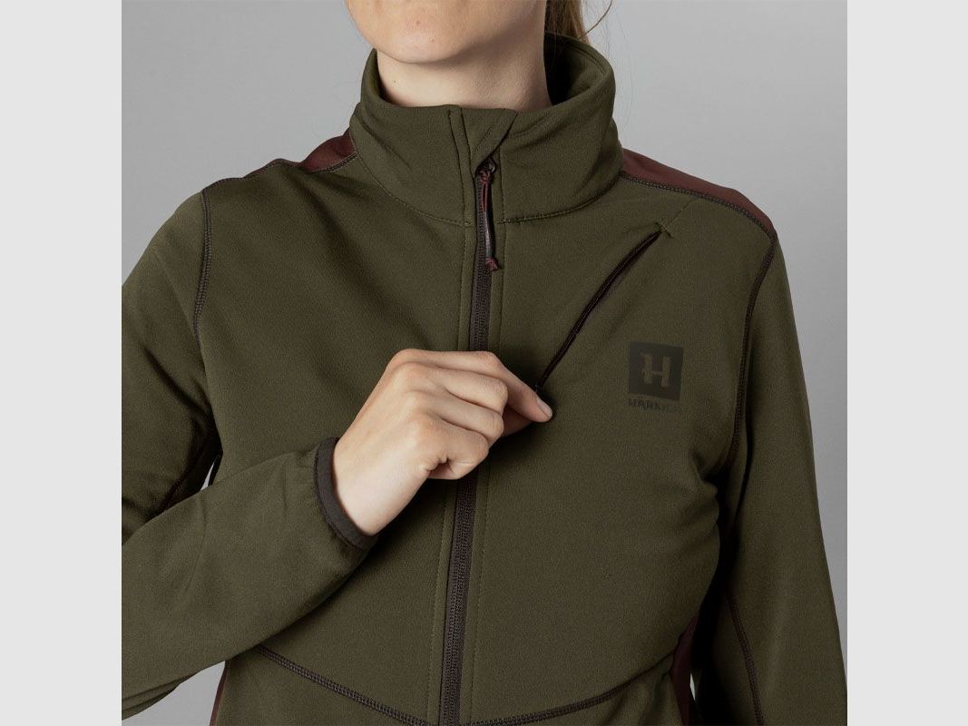Women's blouse ODA Willow Green HARKILA, image 3 of 10