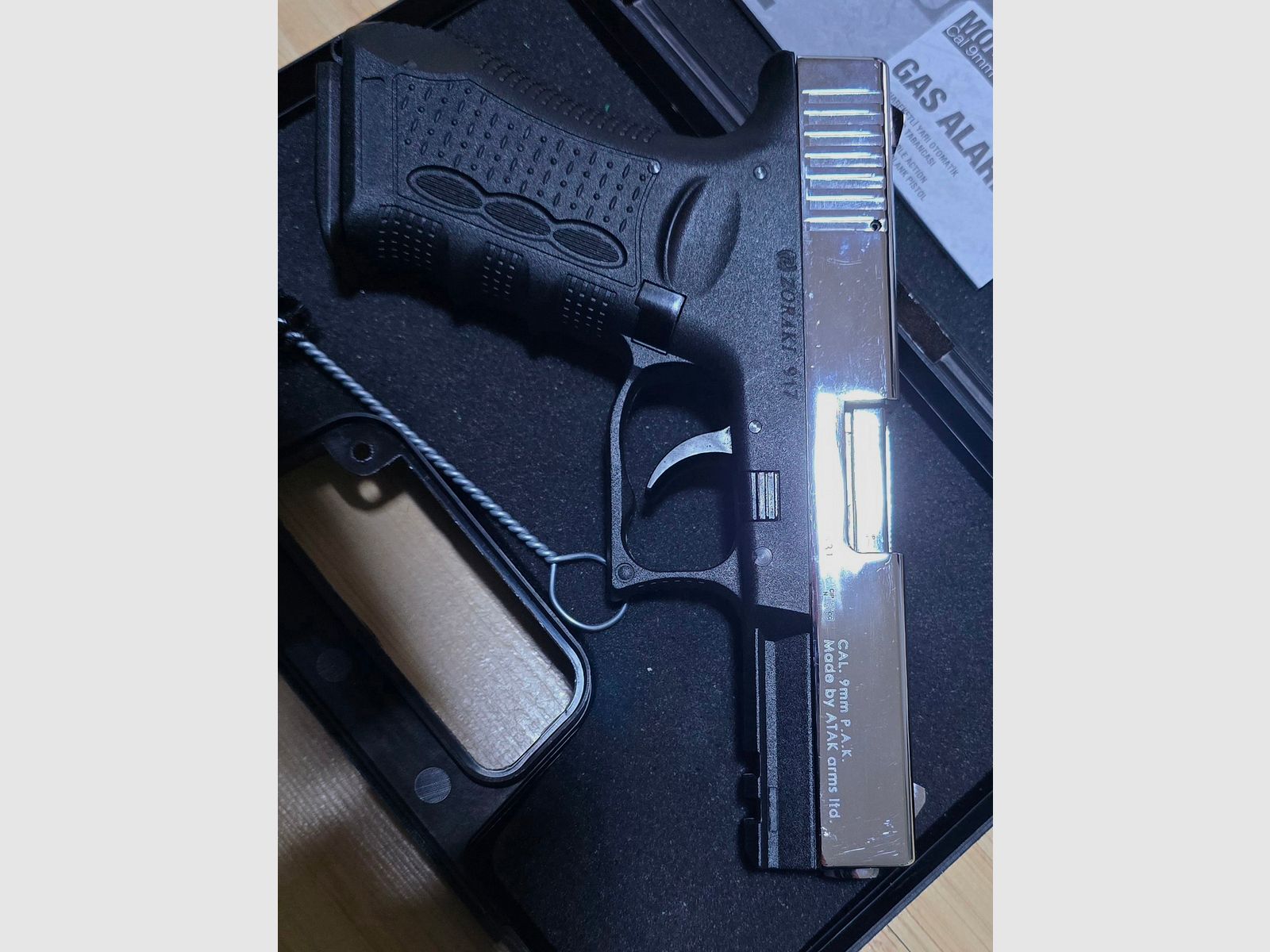 Zoraki 917 Chrom Schreckschuss 9mm PAK 