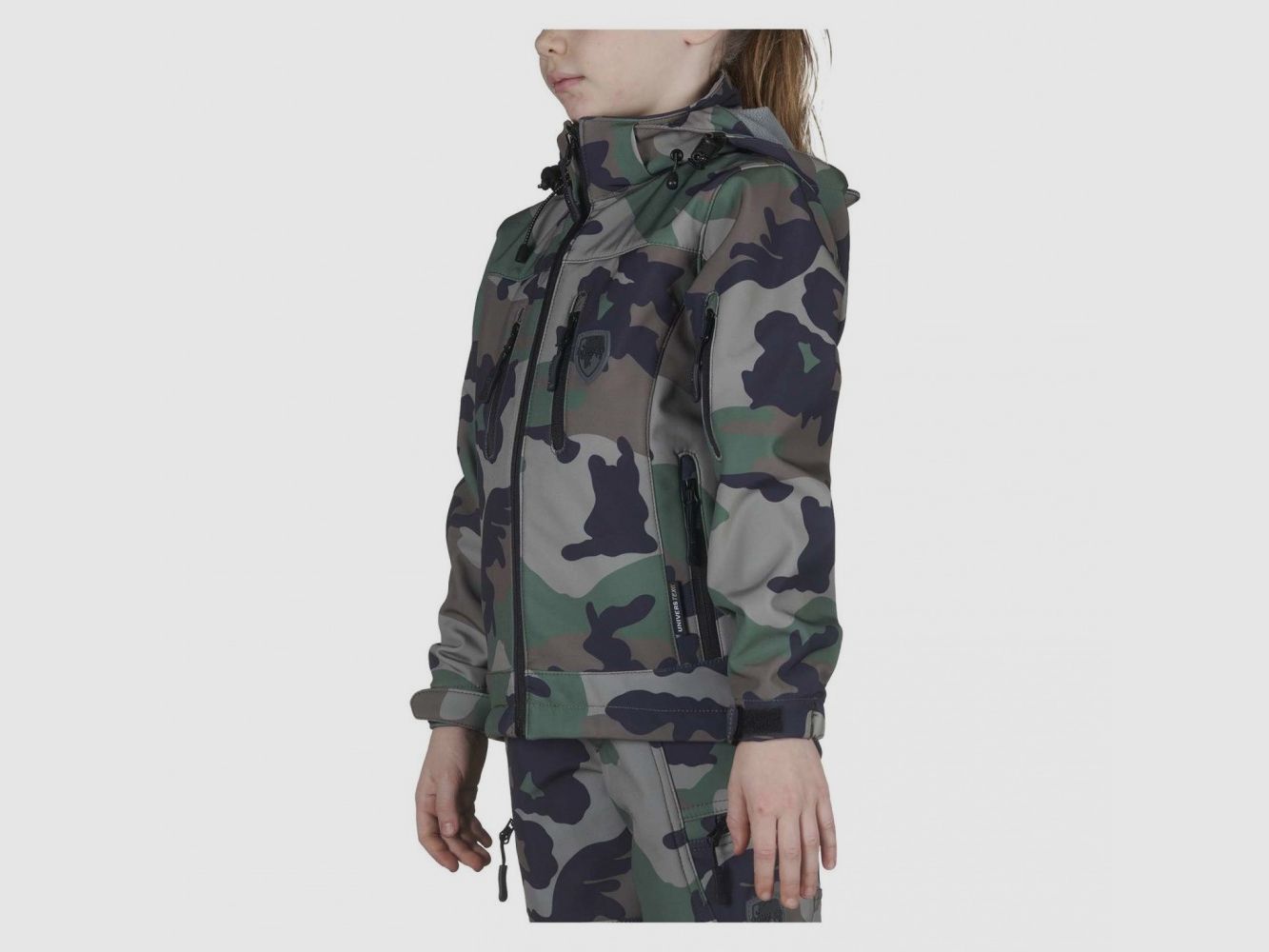 Univers giacca softshell u-tex junior, billede 3 af 5