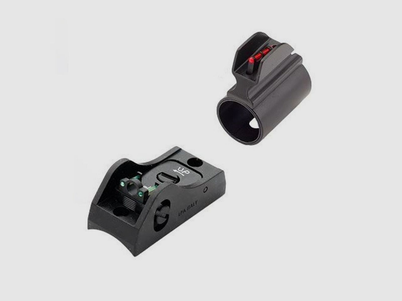 LPA T/S Visierset Ghostring 3-Dot Fiber 12GA