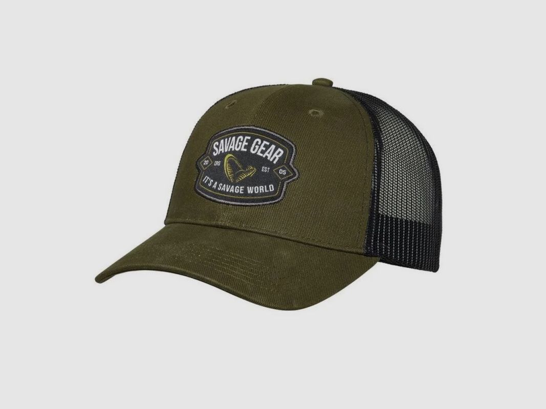 CZAPKA SAVAGE GEAR TRUCKER KHAKI