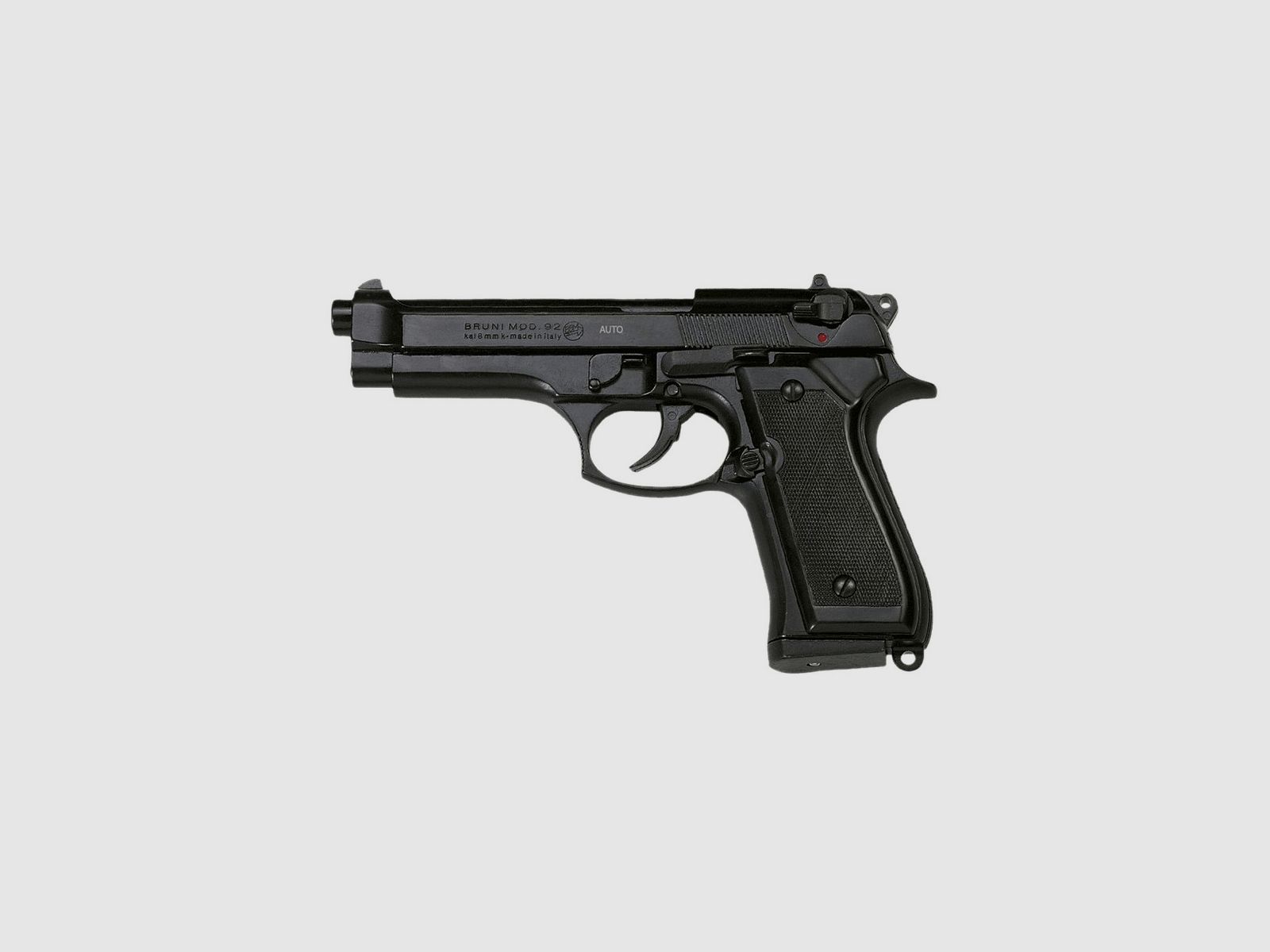 Bruni 92 8 mm Vollautomatische Schreckschusspistole schwarz