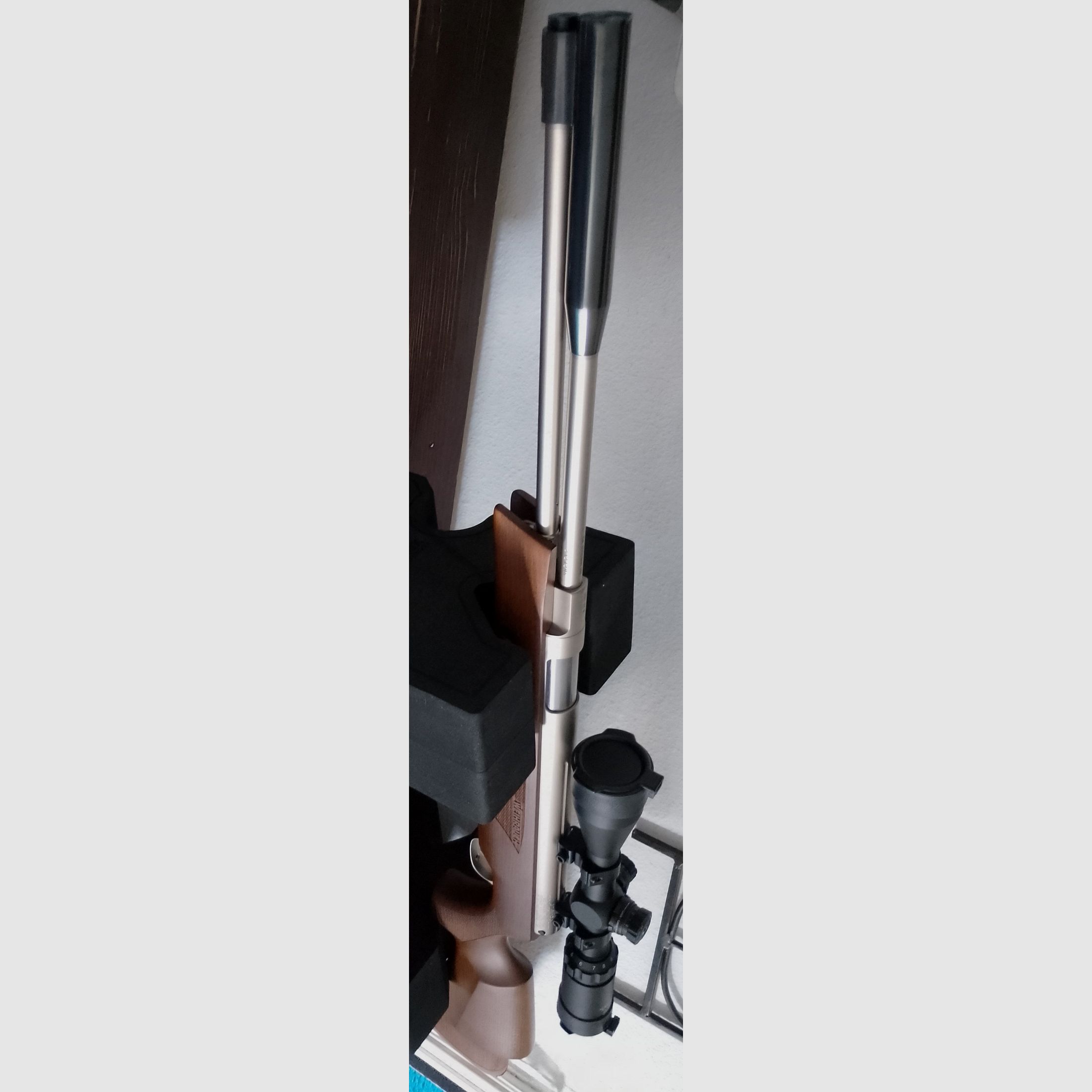 Fixed-barrel air rifle Weihrauch HW 97 Black Line STL Stainless Look, caliber 4.5 mm (P18), image 4 of 10
