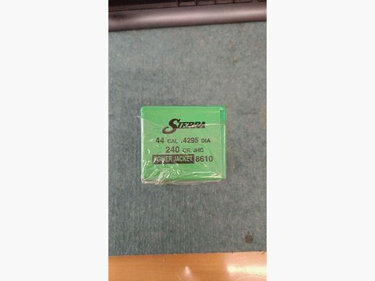 Sierra Sports Master Geschosse Kaliber 44 8610