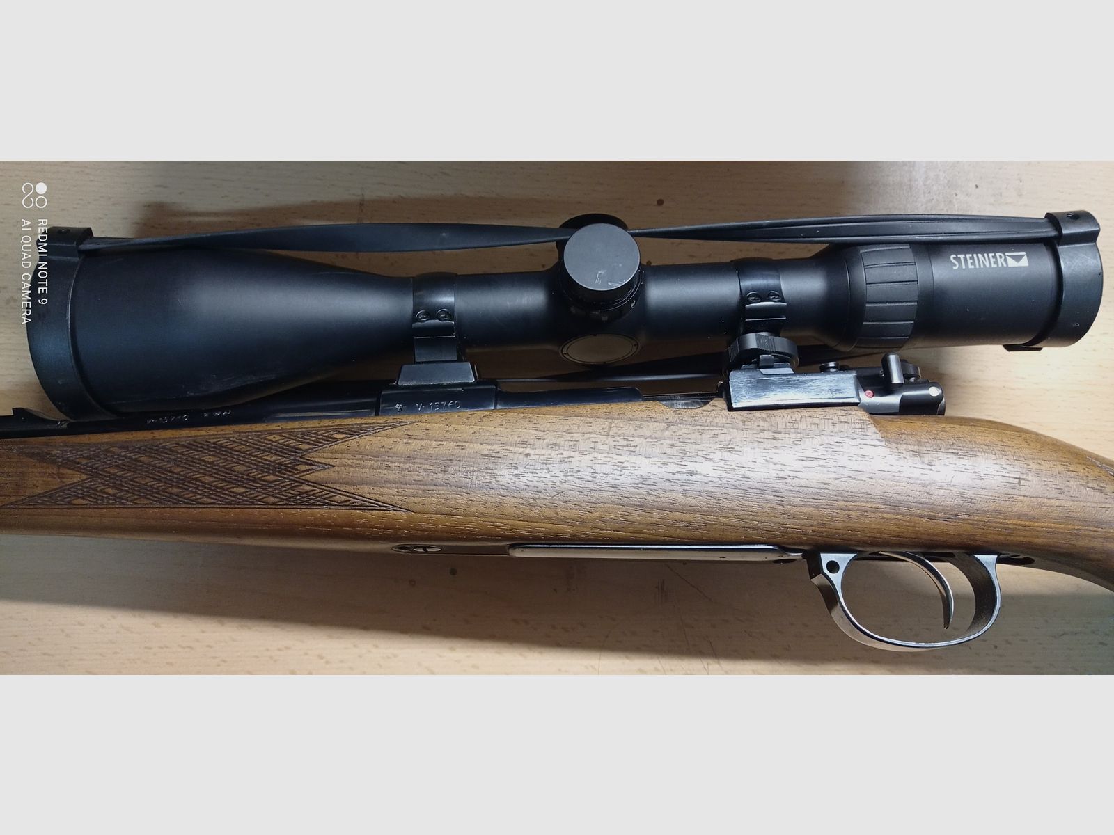 Repetierbüchse RWS 98 9,3x63 mit ZF Steiner Ranger 4-16x56