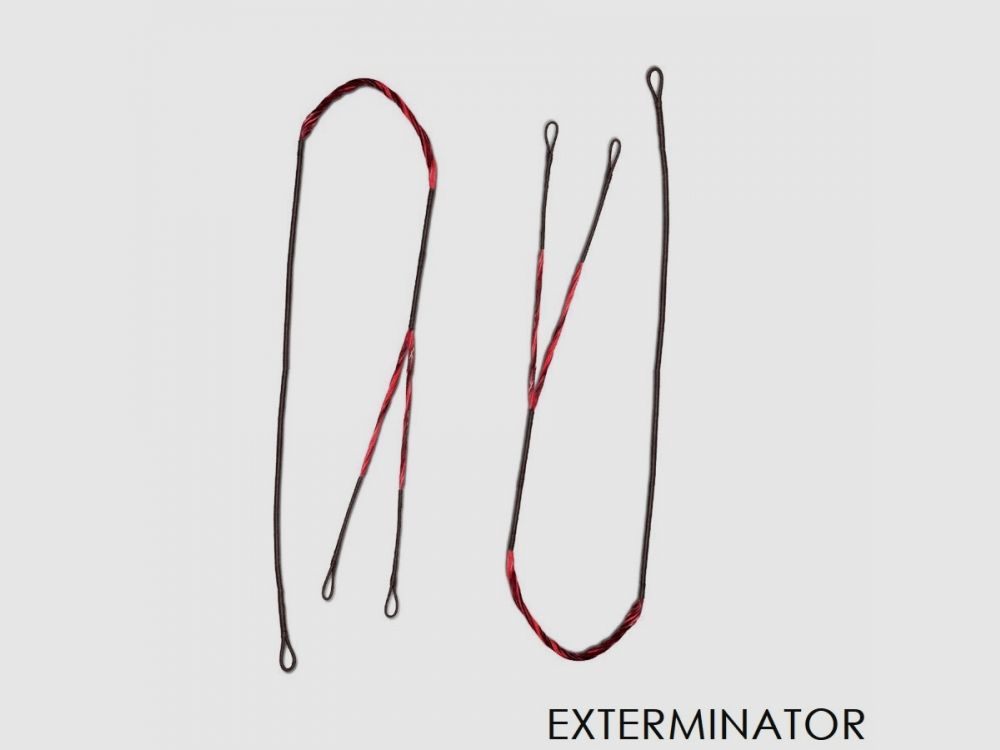 Seile für Exterminator Bogen mit Rollen 33,5”