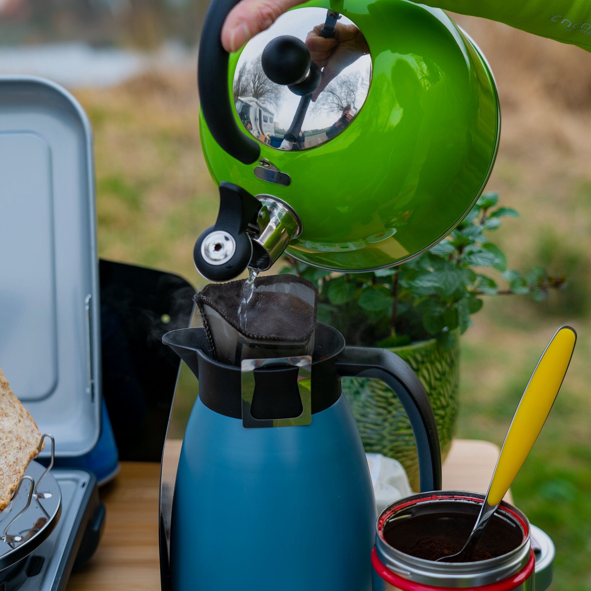 Flute kettle Trend Color, green, image 1 of 7