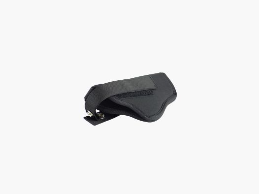 Belt holster black made of nylon for standard pistols