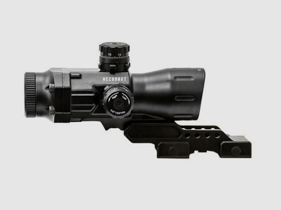 UTG Compact Prismatic 4X32 T4 Scope, 36-Color T-DOT Zielfernrohr, NEU & OVP