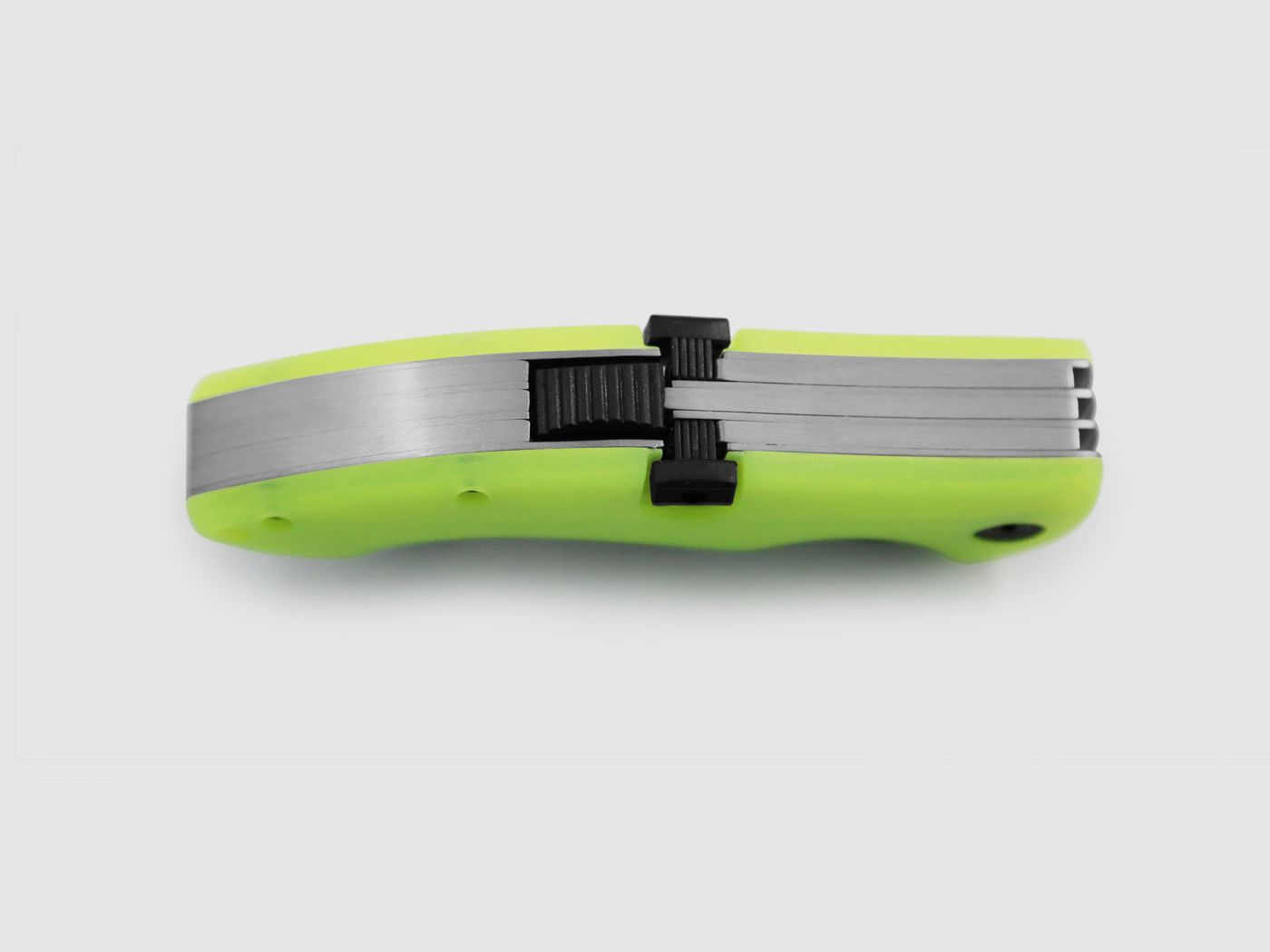 PUMA XP Trifecta 3-Klingen Schliessmesser, Acryl Fluoreszierend