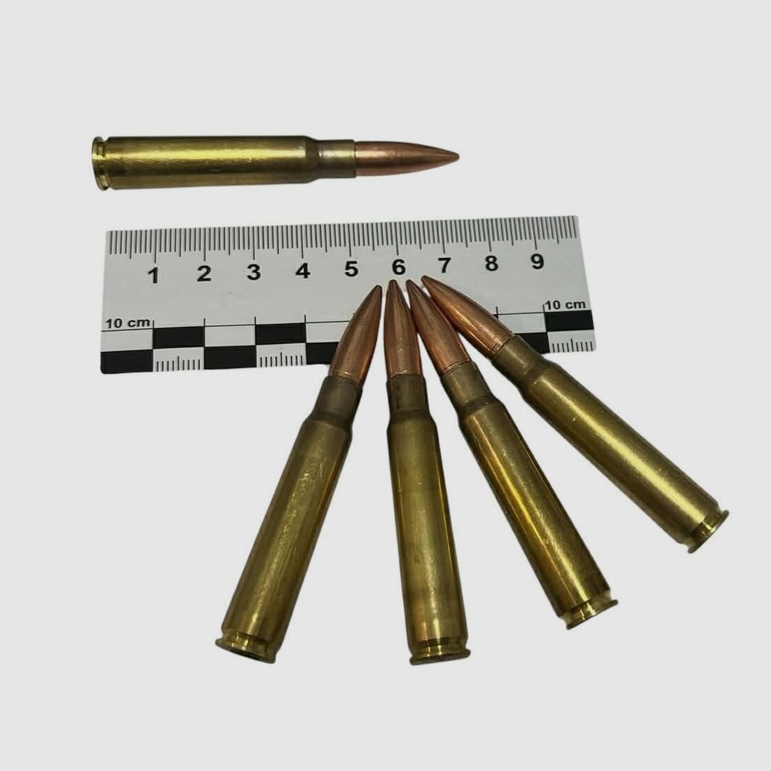 5-piece set decorative cartridges – caliber 8x57 IS