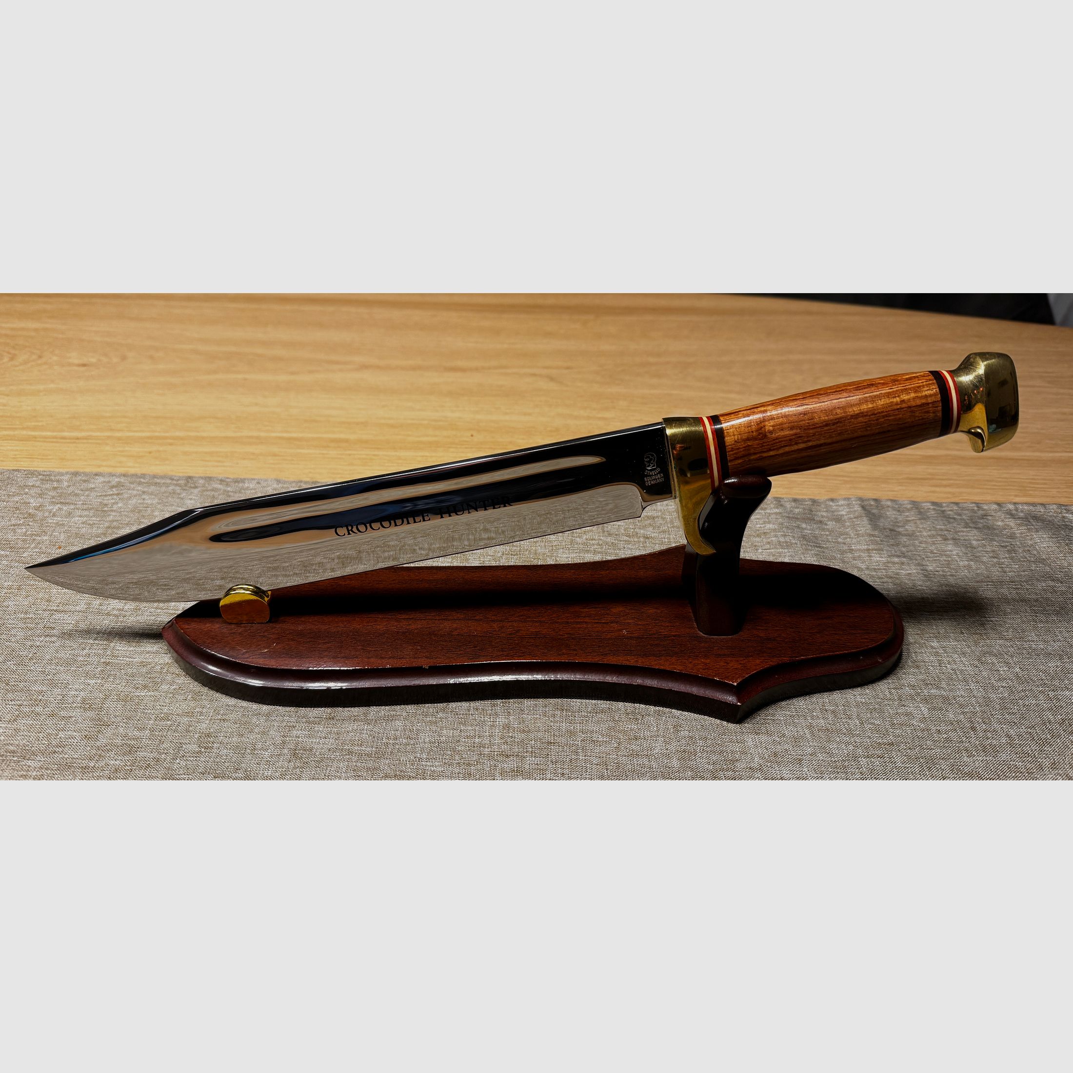Jagdmesser Solingen Crocodile Hunter, Sammlermesser 