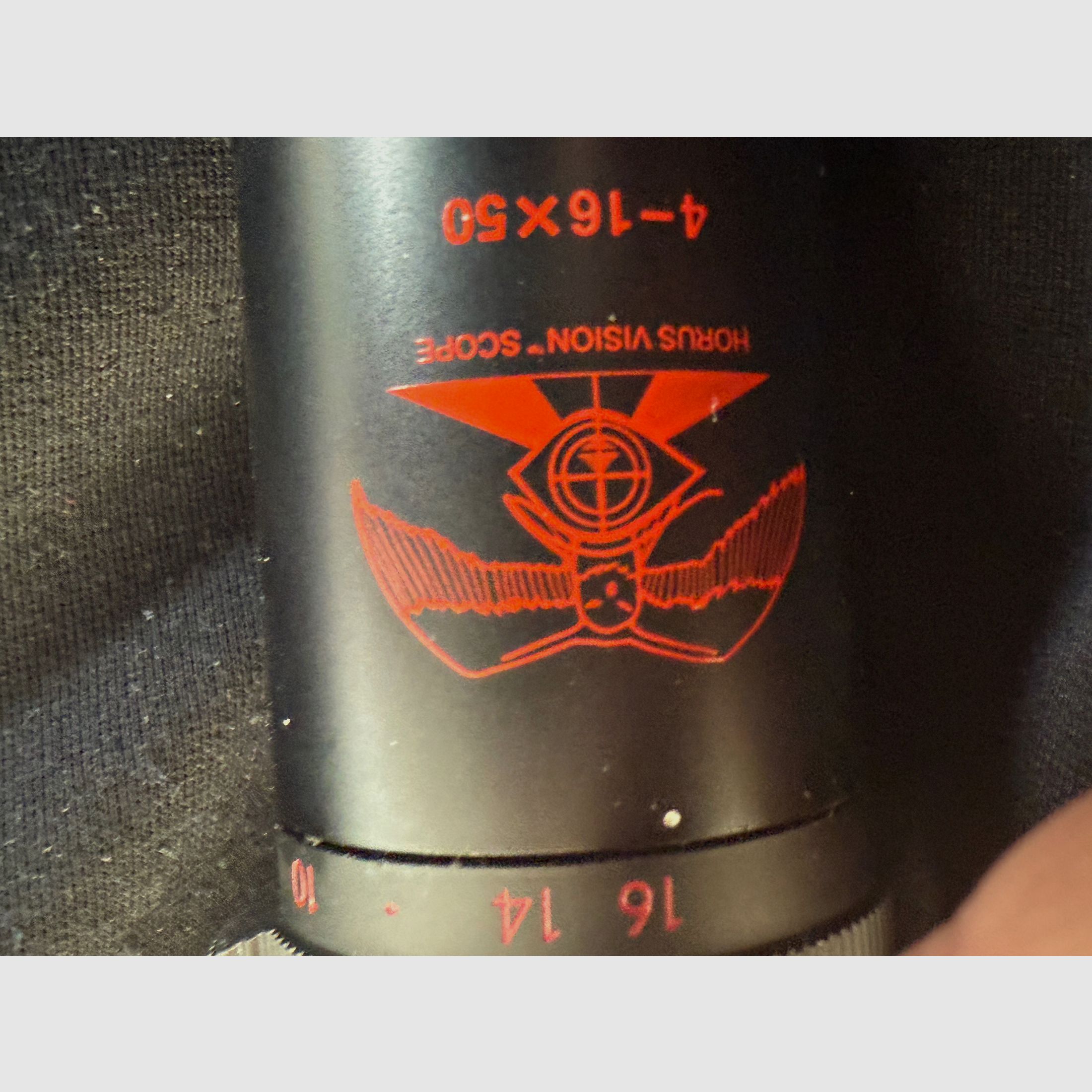 Zielfernrohr, Horus Vision  4-16x50 mit Strichplatte 