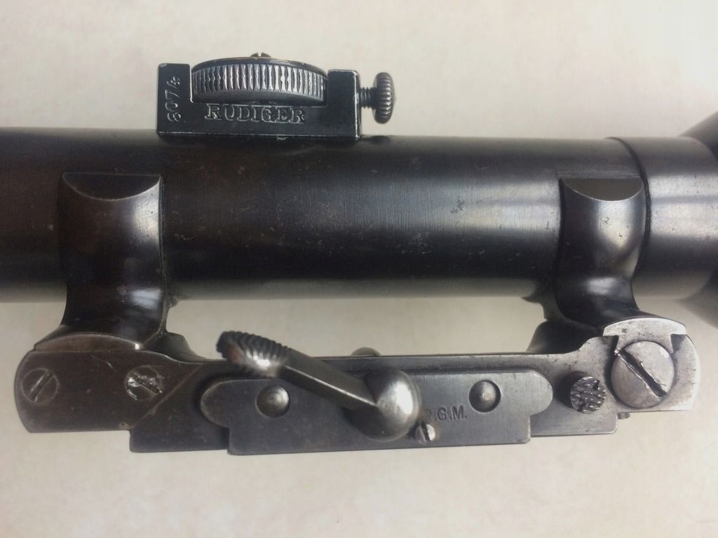 Zielfernrohr ZF39 Rudiger SS Dienstglas K98 Mauser aus Wk2.