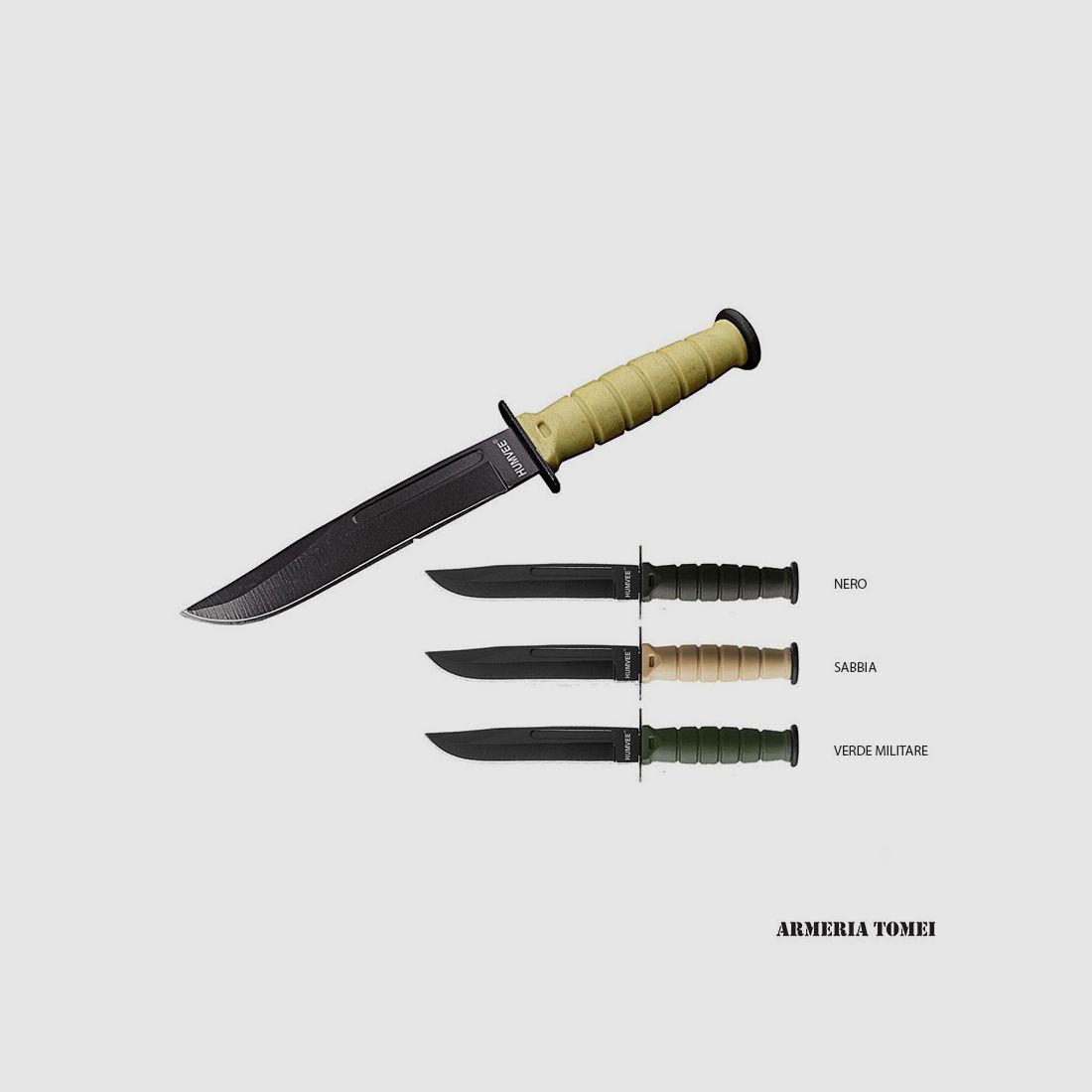 MESSER – HUMVEE – KOMBAT-HALSMESSER