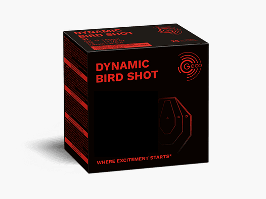 Geco Dynamic Bird Shot 2,7 mm 28 g cal. 12/70 - 25 pz.