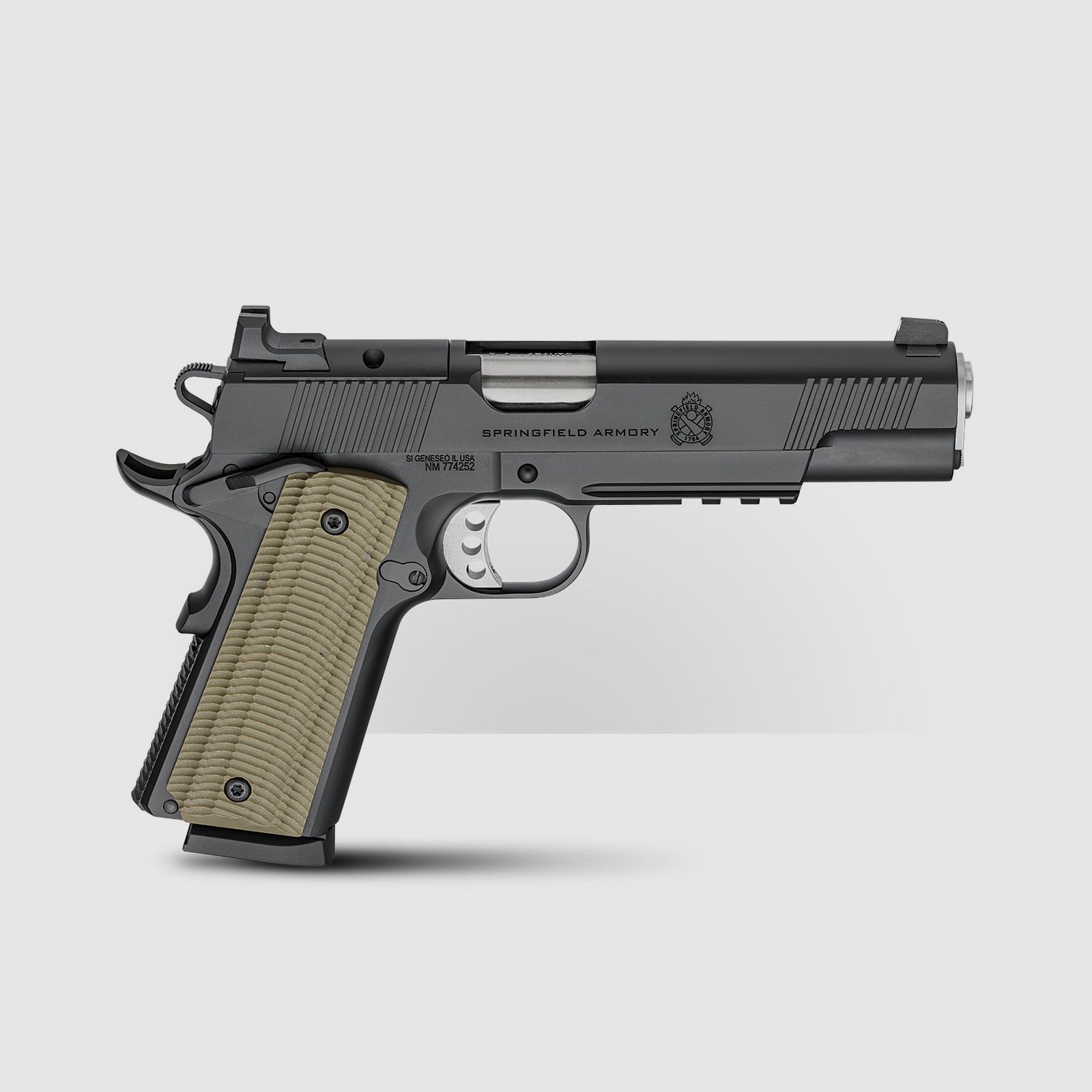 Springfield Armory 1911 OPERATOR® AOS PISTOL, .45 ACP, 5“, BLK