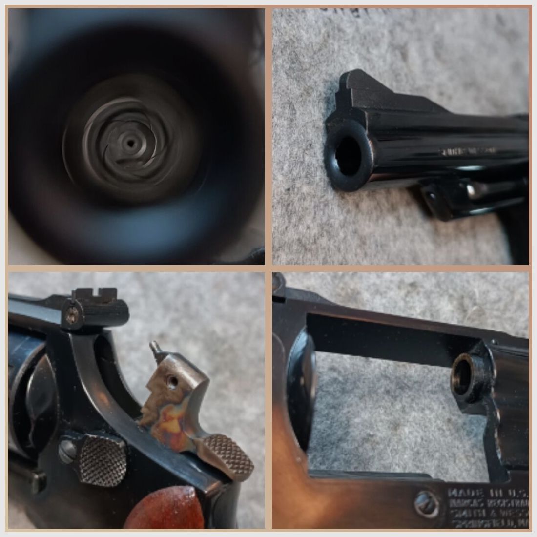 Smith & Wesson Mod. 18-3 brüniert Holzgriffschalen 4" Lauf, Bild 6 von 6
