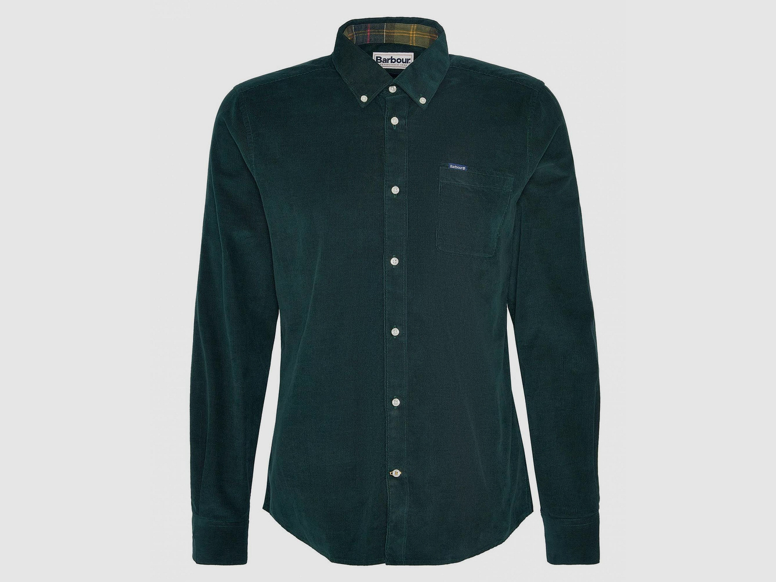 Barbour Herrenhemd Ramsey, Farbe Seaweed