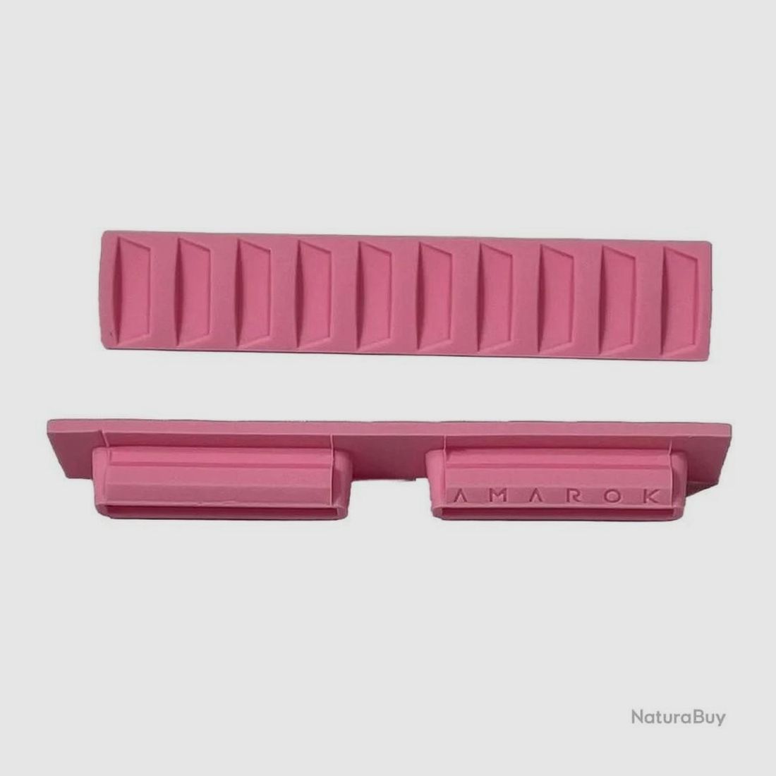 Schienenabdeckung Amarok Typ A Rosa - Langlebiger Schutz - Komfort und Sicherheit - Geeignet für Jagdgewehre, Bild 3 von 5