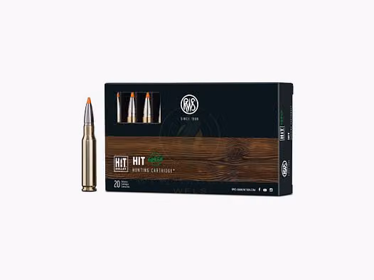 RWS .308 Win. HIT 10,7g/165gr 20 Stk./Pkg.