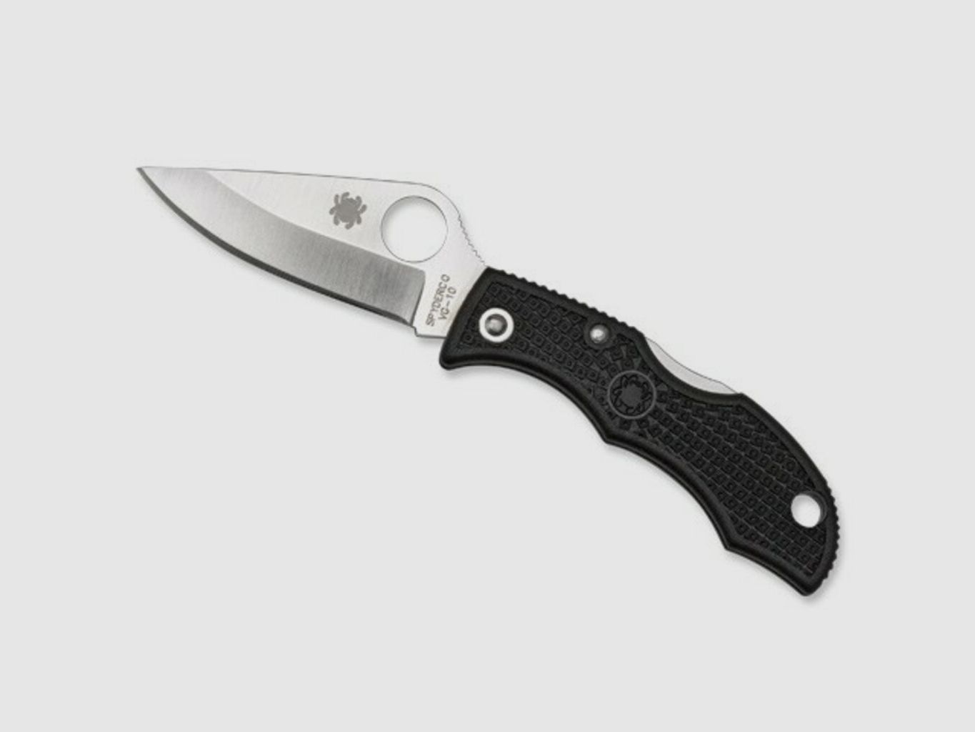Spyderco Ladybug 3 FRN Schwarz Glatt, Bild 1 von 3